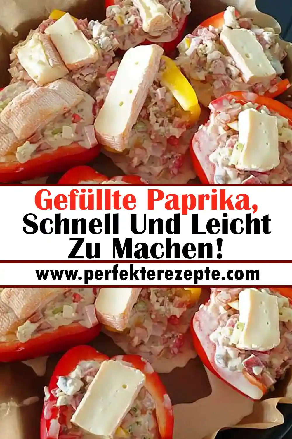 Gefüllte Paprika Rezept, Schnell Und Leicht Zu Machen!