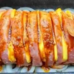 Geschichtetes Fleisch mit Kase Rezept, Superzart!