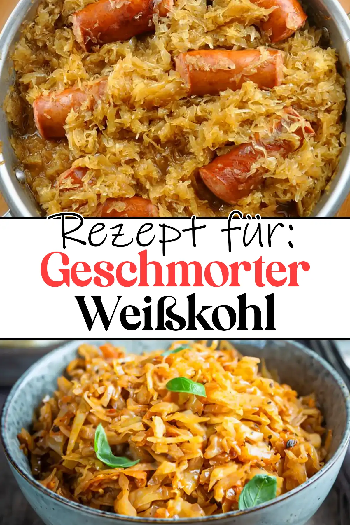 Geschmorter Weißkohl Rezept