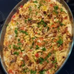 Gyros-Spätzle Auflauf Rezept
