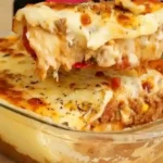 Hackfleisch Auflauf mit viel Käse, ein sehr leckeres Rezept