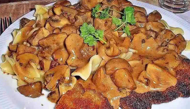 Jägerschnitzel mit Spätzle Rezept, fürs Abendessen!