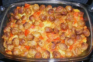 Kartoffel Bratwurst Auflauf Rezept
