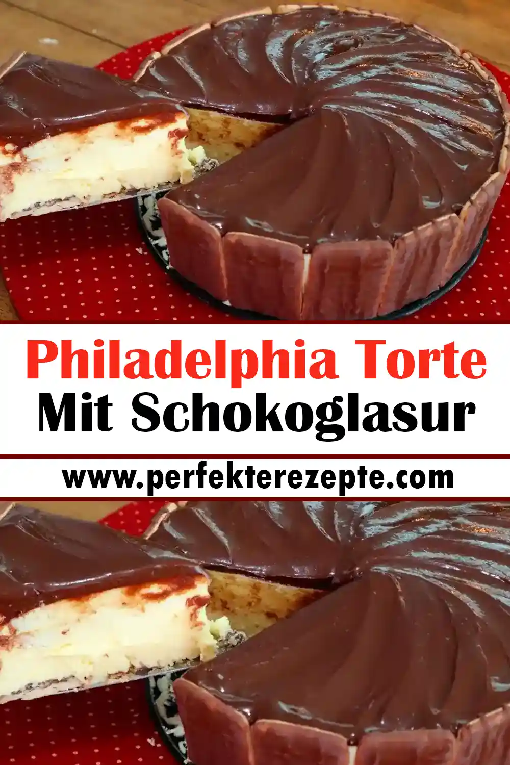 Philadelphia Torte Mit Schokoglasur Rezept