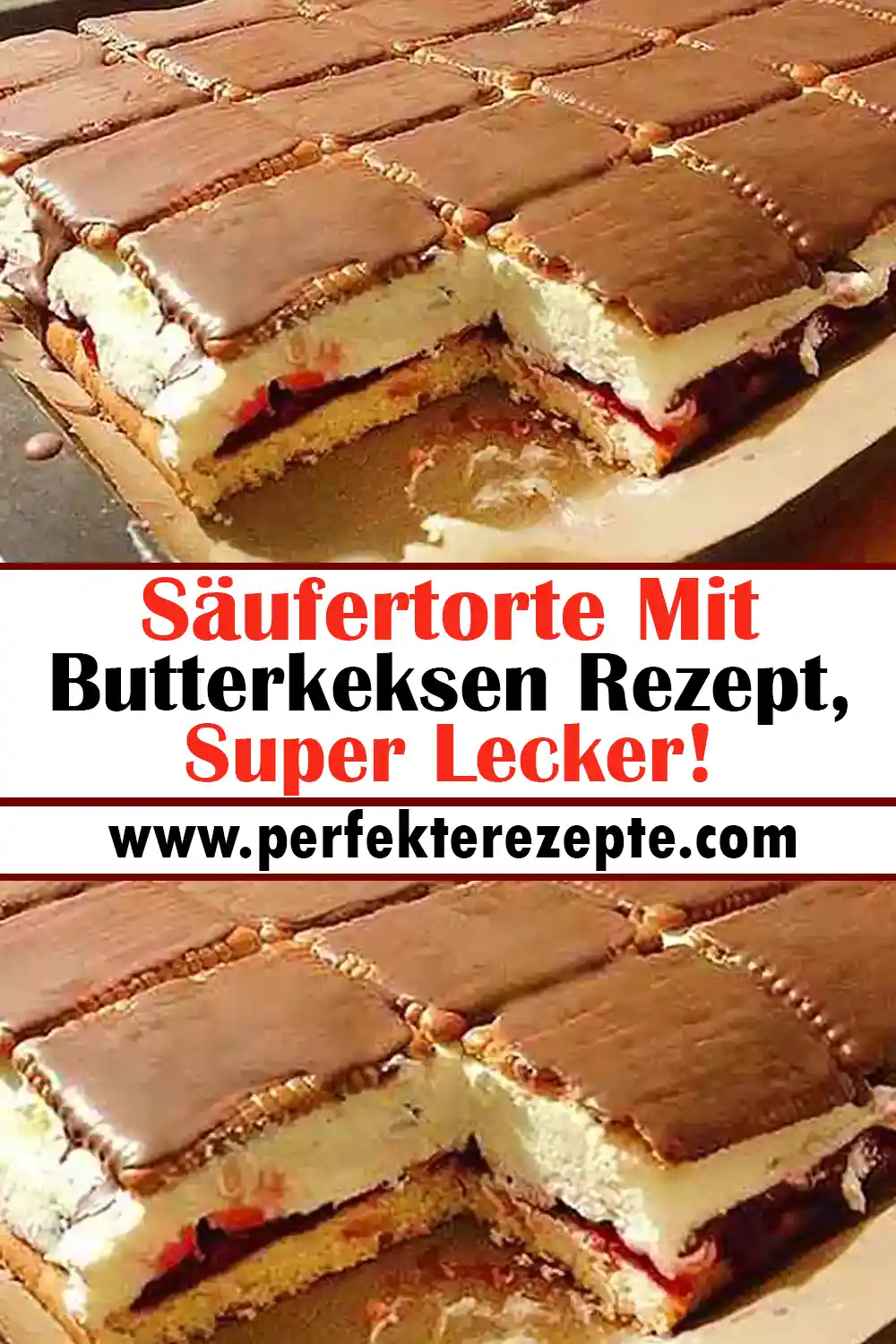 Säufertorte Mit Butterkeksen Rezept, Super Lecker!
