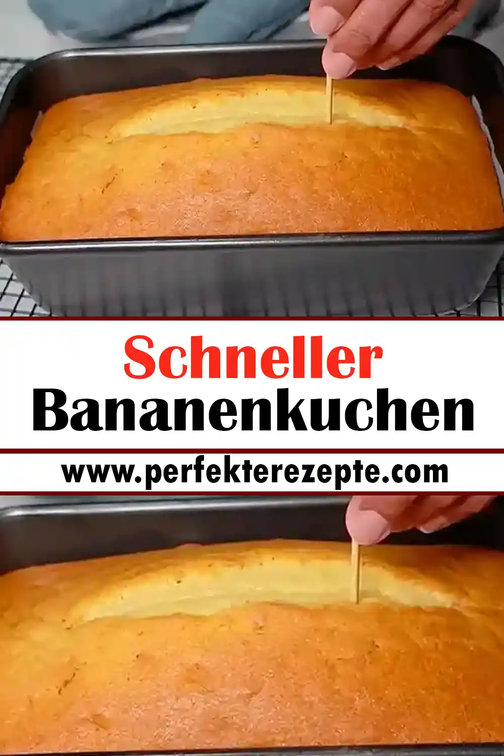 Schneller Bananenkuchen Rezept