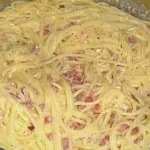 Spaghetti alla Carbonara Rezept nach Südtiroler Art mit schneller Zubereitung