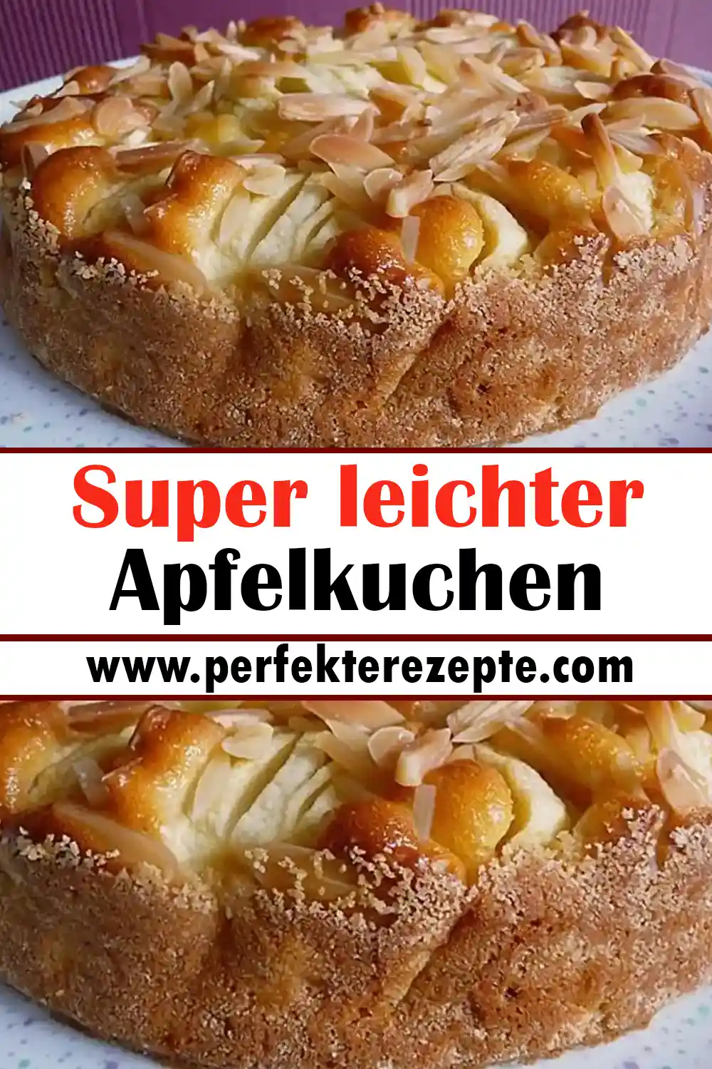 Super leichter Apfelkuchen Rezept