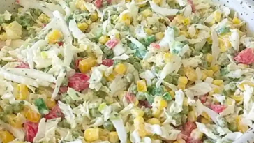 Übernachtsalat Rezept Schmeckt ausgezeichnet!