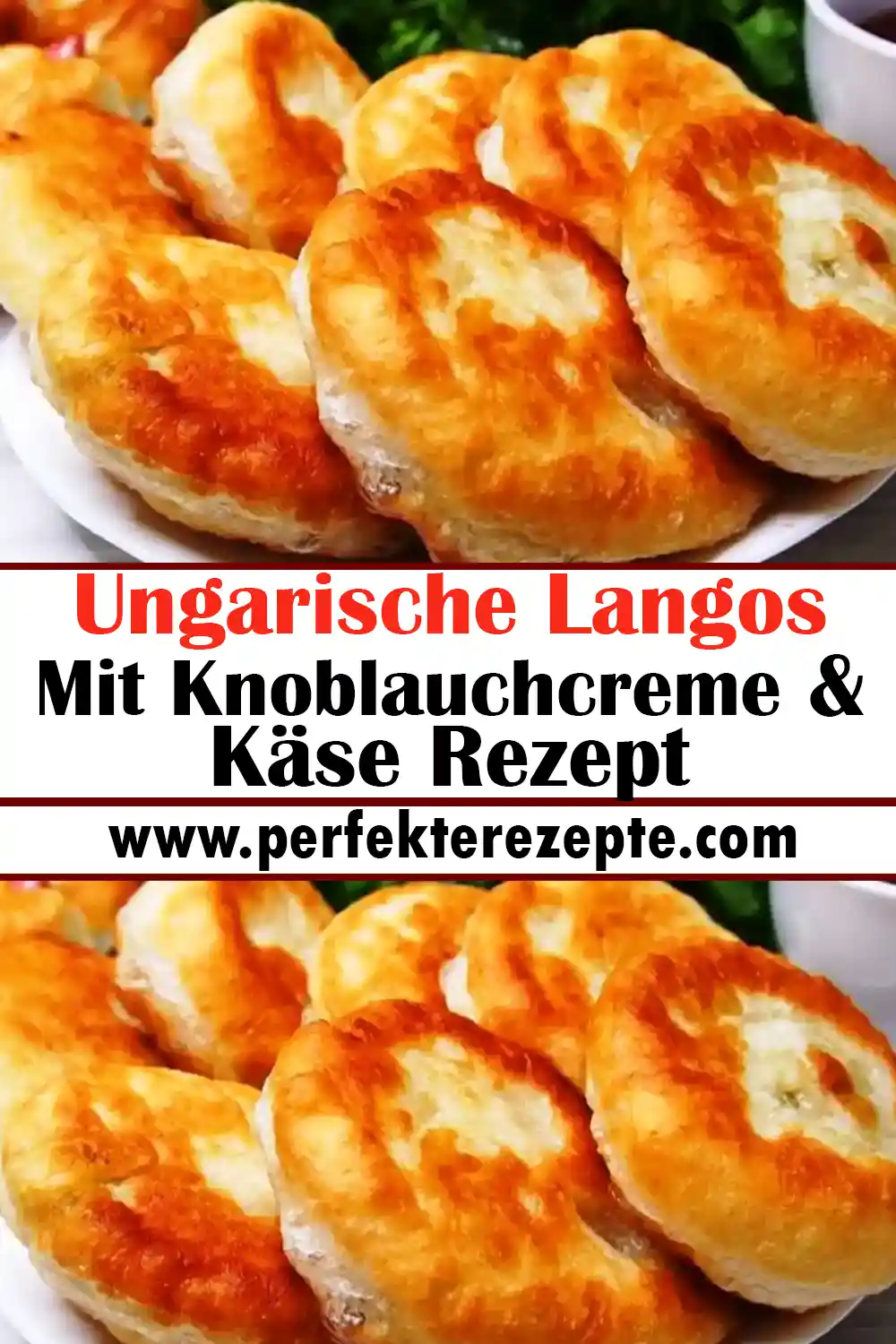 Ungarische Langos Mit Knoblauchcreme & Käse Rezept