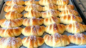 “Watte” Hörnchen Rezept, super weich und fluffig!
