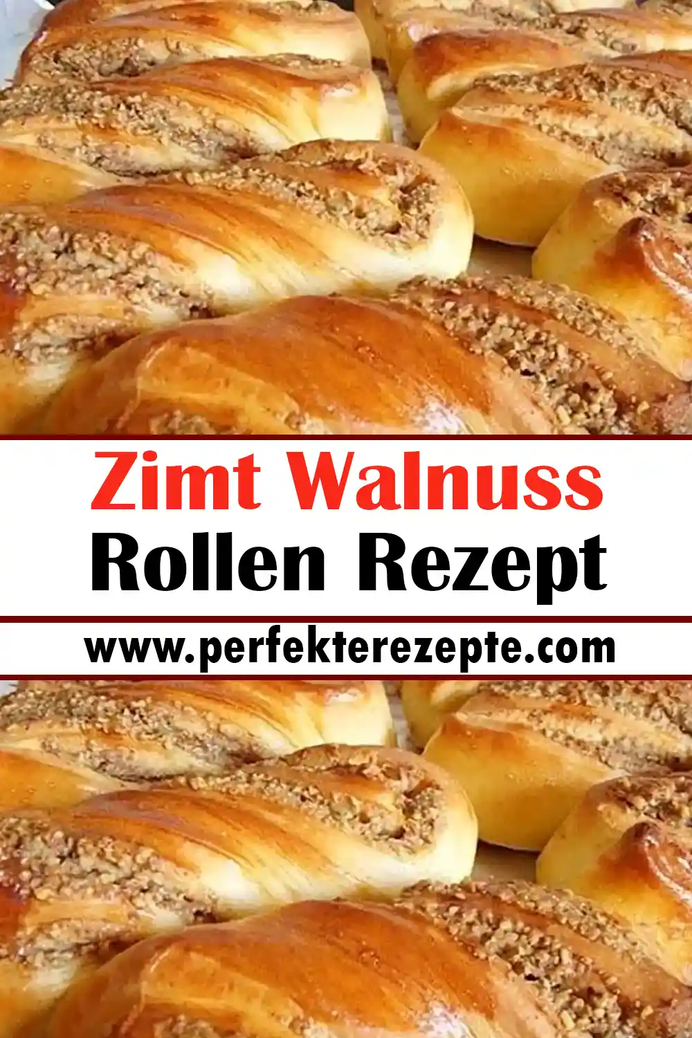 Zimt Walnuss Rollen Rezept