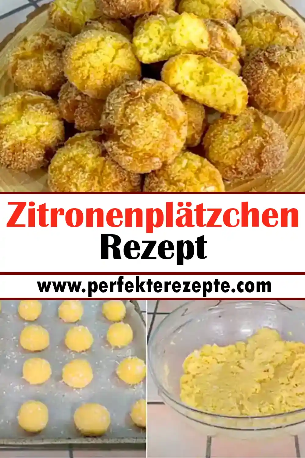 Zitronenplätzchen Rezept