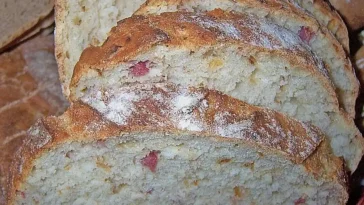 Zwiebel Käse Schinken Brot Rezept