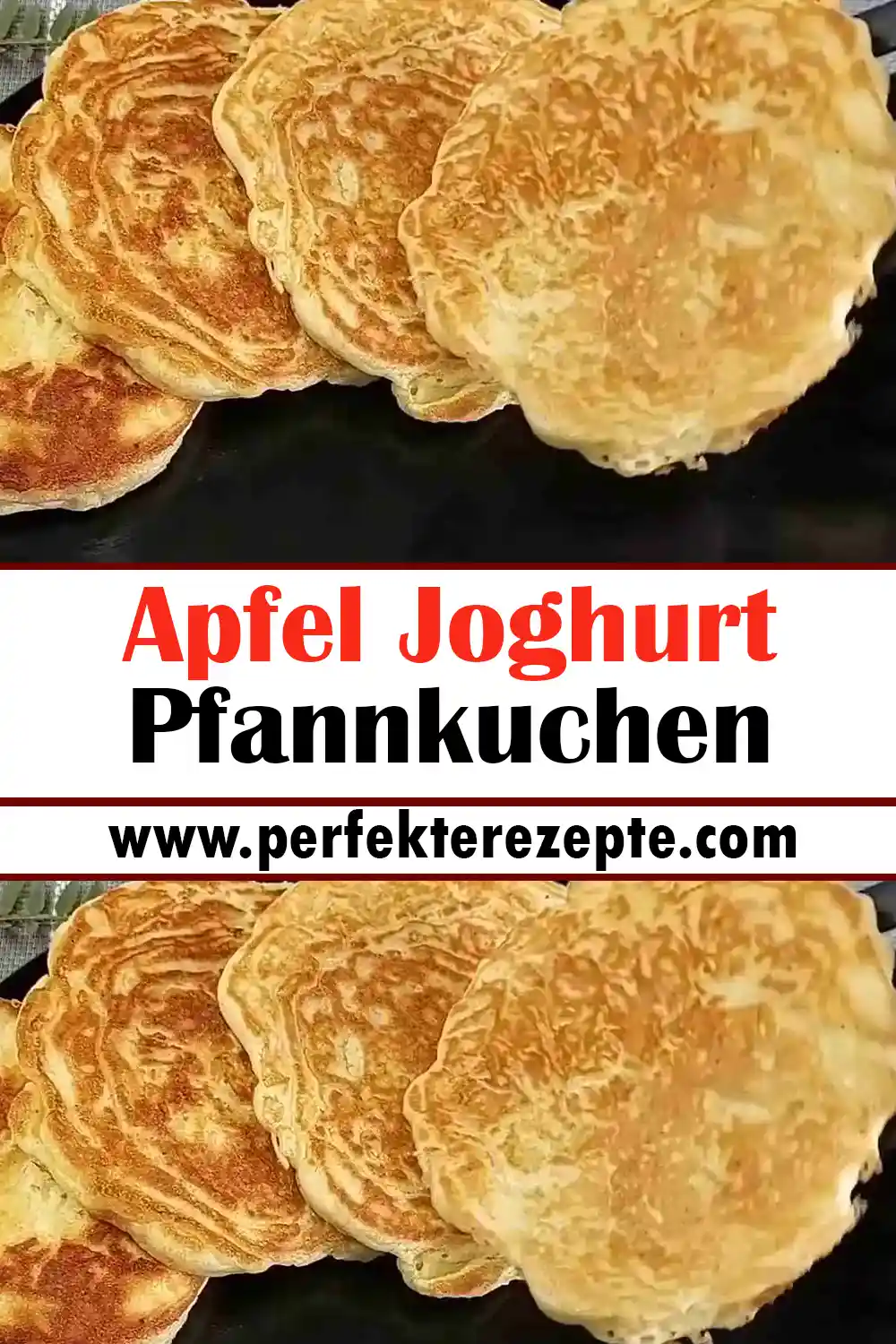 Apfel Joghurt Pfannkuchen Rezept