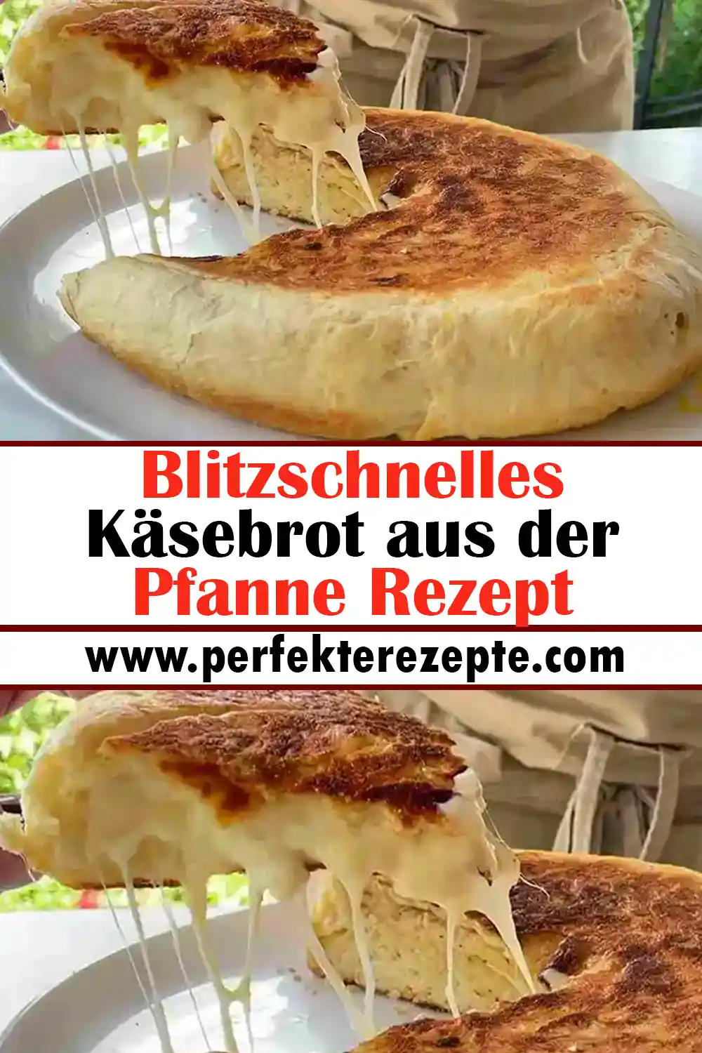 Blitzschnelles Käsebrot aus der Pfanne Rezept