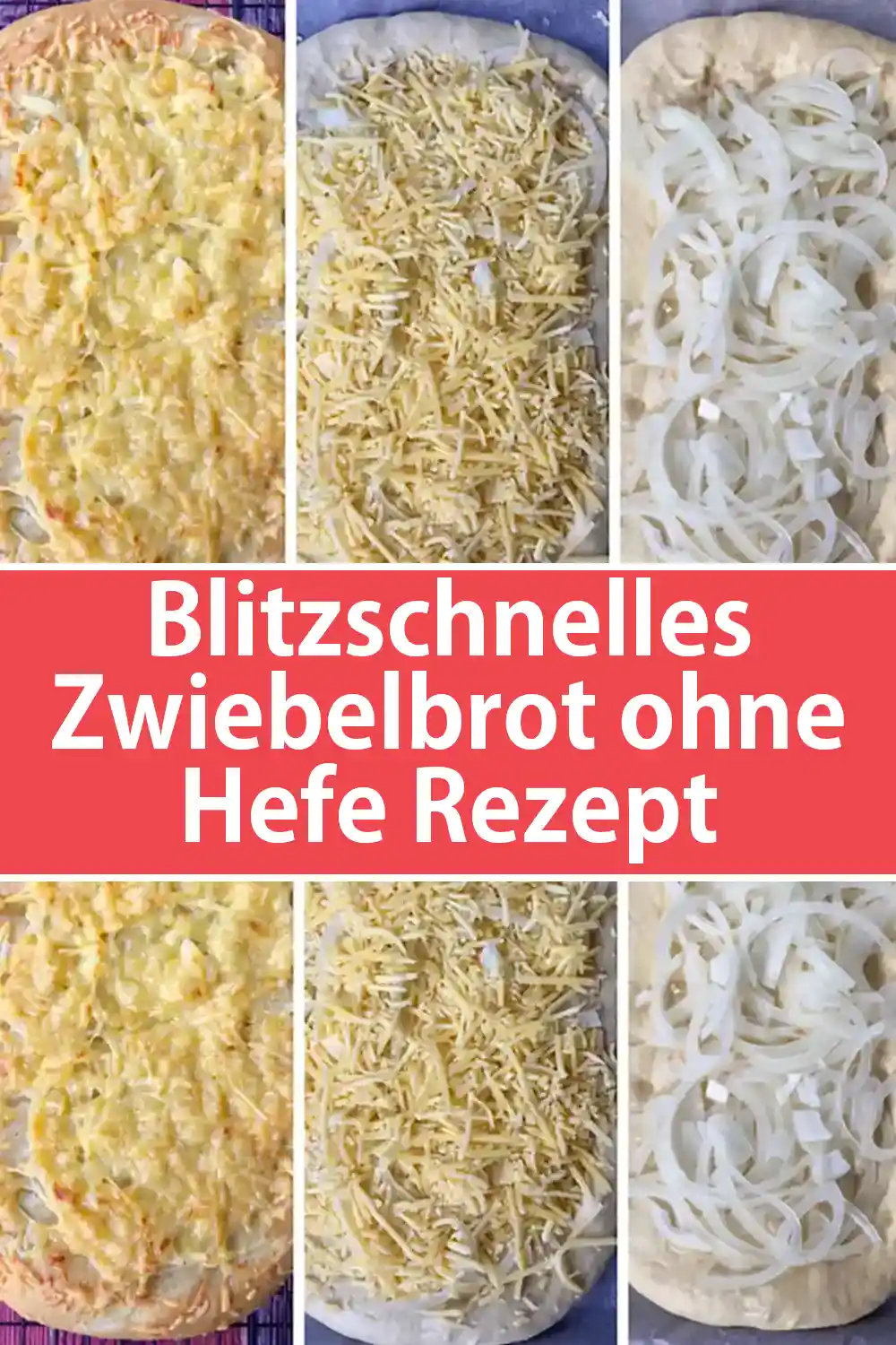 Blitzschnelles Zwiebelbrot ohne Hefe Rezept: Schneller verputzt als gebacken!