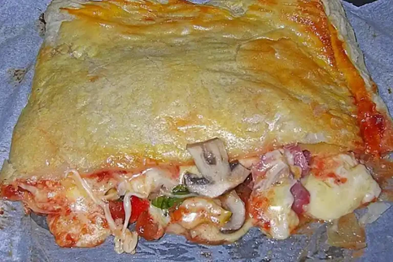 Calzone-mit-Blätterteig Rezept, Für jeden Tag Einfaches Ofengericht