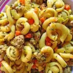 Curryrahmnudeln mit Hack Rezept