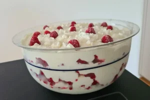 Himbeertraum: Einfaches Himbeerdessert Rezept
