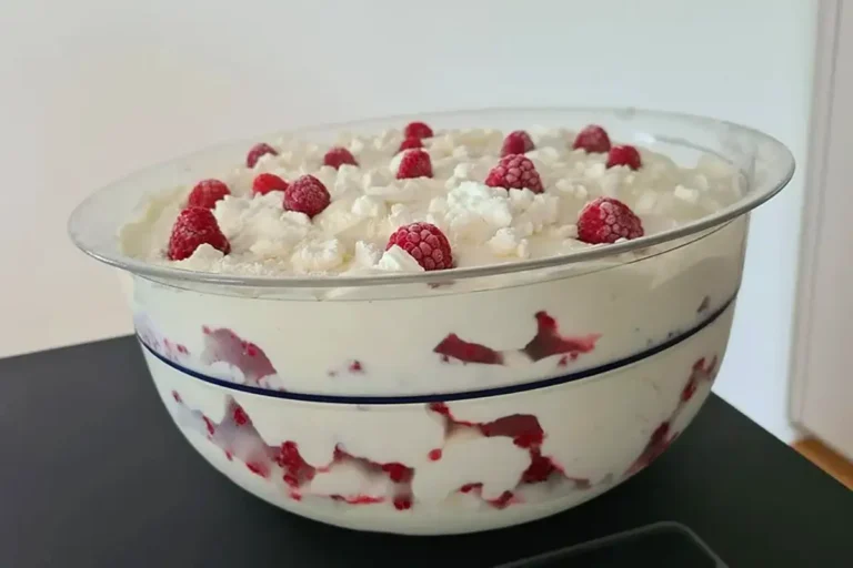 Himbeertraum: Einfaches Himbeerdessert Rezept
