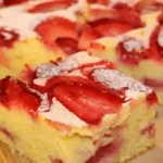 Erdbeerkuchen vom Blech Rezept, so schmeckt Sommer!