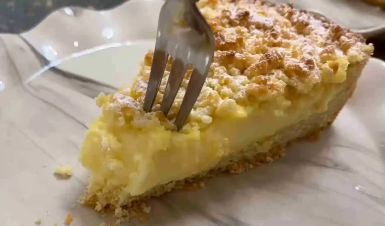 Fantastischer Streuselkuchen mit Vanillepudding Rezept