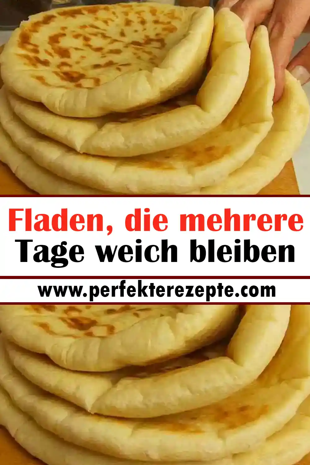 Fladen Rezept, die mehrere Tage weich bleiben