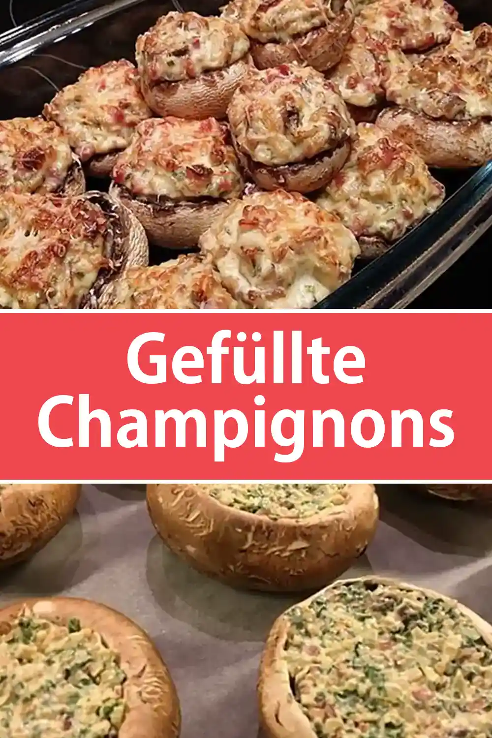 Gefüllte Champignons Rezept