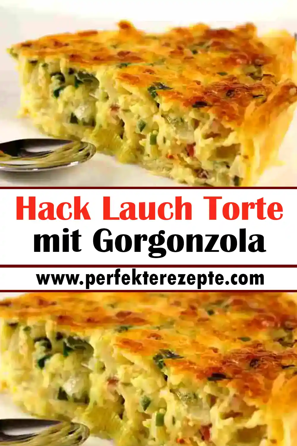 Hack Lauch Torte mit Gorgonzola Rezept