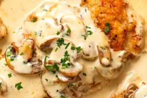 Hähnchenfilets in Champignonrahm: Ein verlockendes Rezept