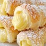 Italienische Creme gefüllte Cannoncini Rezept