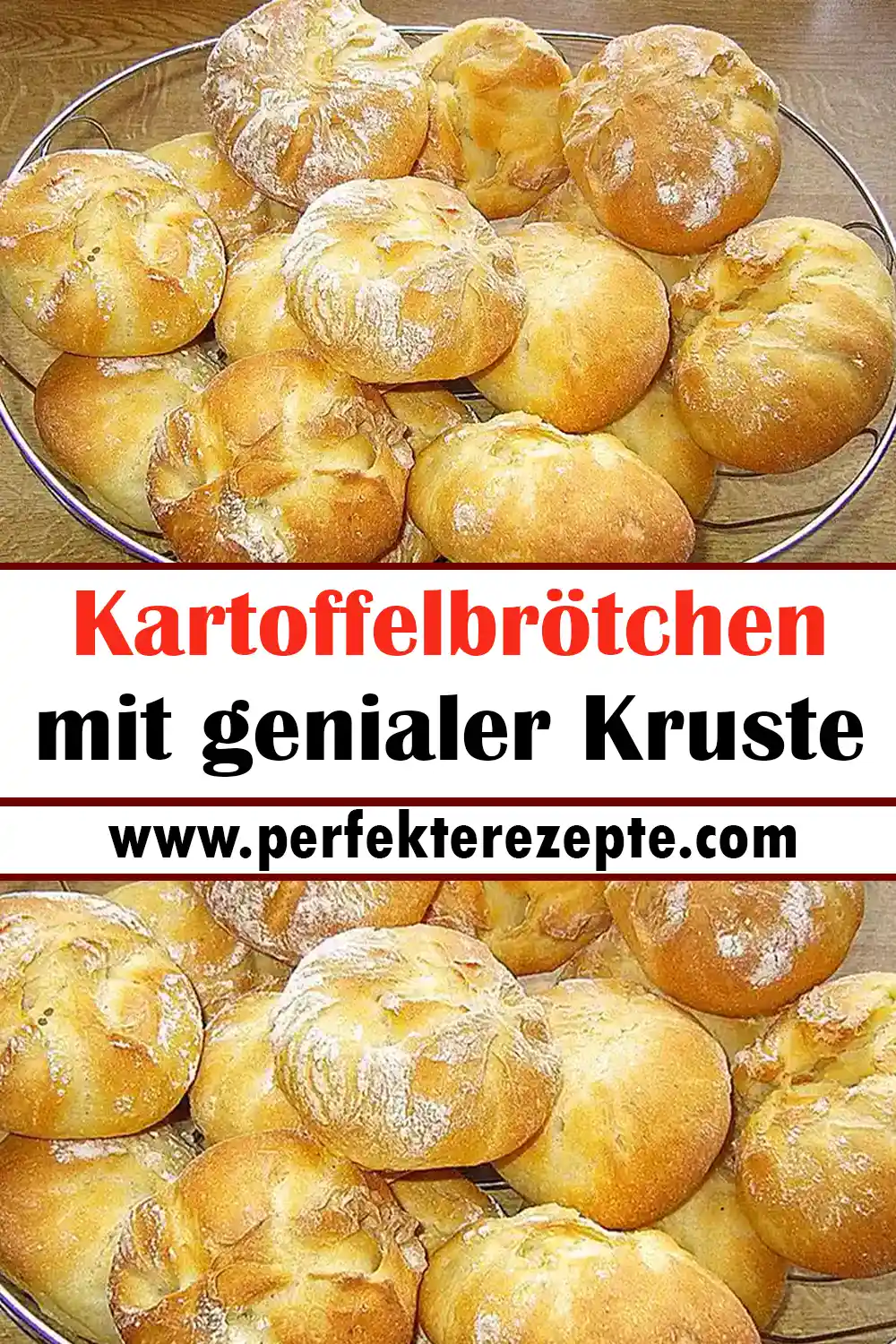 Kartoffelbrötchen mit genialer Kruste Rezept