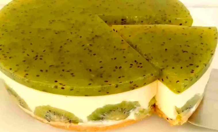 Kiwi Torte mit Frischkäse ohne backen Rezept!