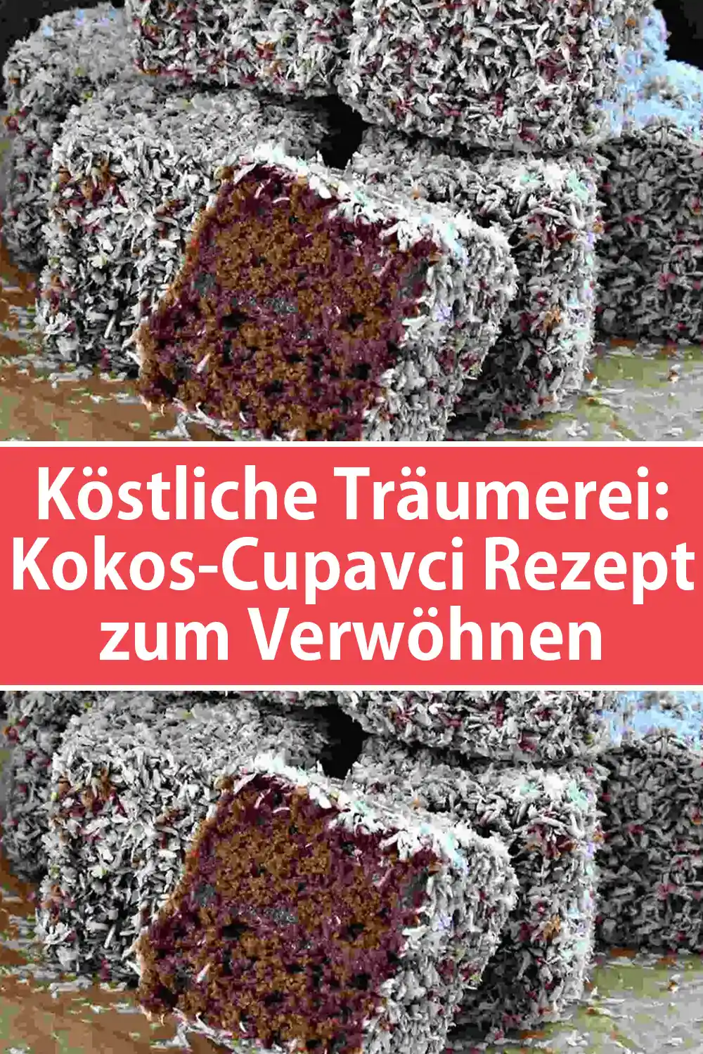 Köstliche Träumerei: Kokos-Cupavci Rezept zum Verwöhnen