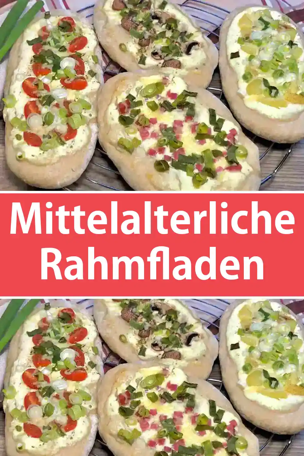 Mittelalterliche Rahmfladen Rezept