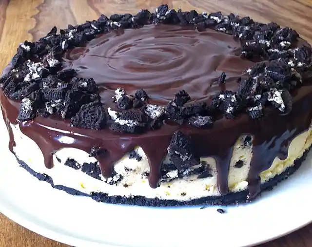 Oreo Cookie Cheesecake Käsekuchen Rezept