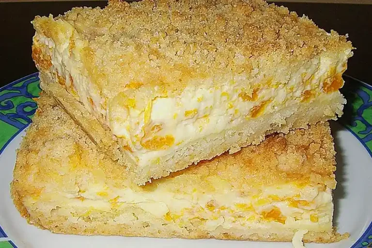 Streuselkuchen mit Mandarinen und Schmand Rezept