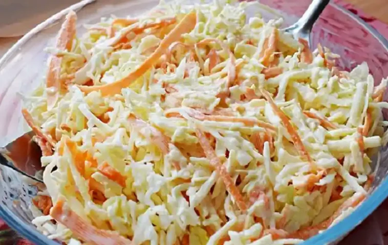 Amerikanischer Krautsalat Rezept, Ein klassischer Beilagensalat!