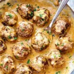 Champignons in cremiger Knoblauch-Rahmsoße Rezept