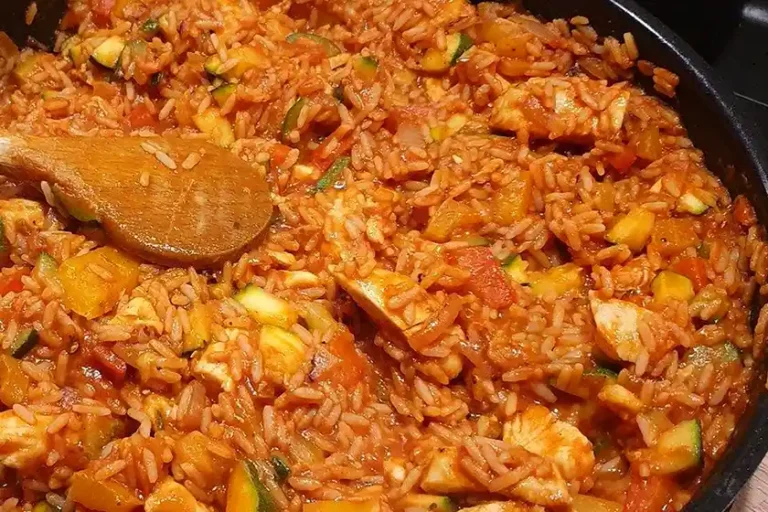 Djuvec-Hähnchenpfanne Rezept: Ein köstliches Gericht!