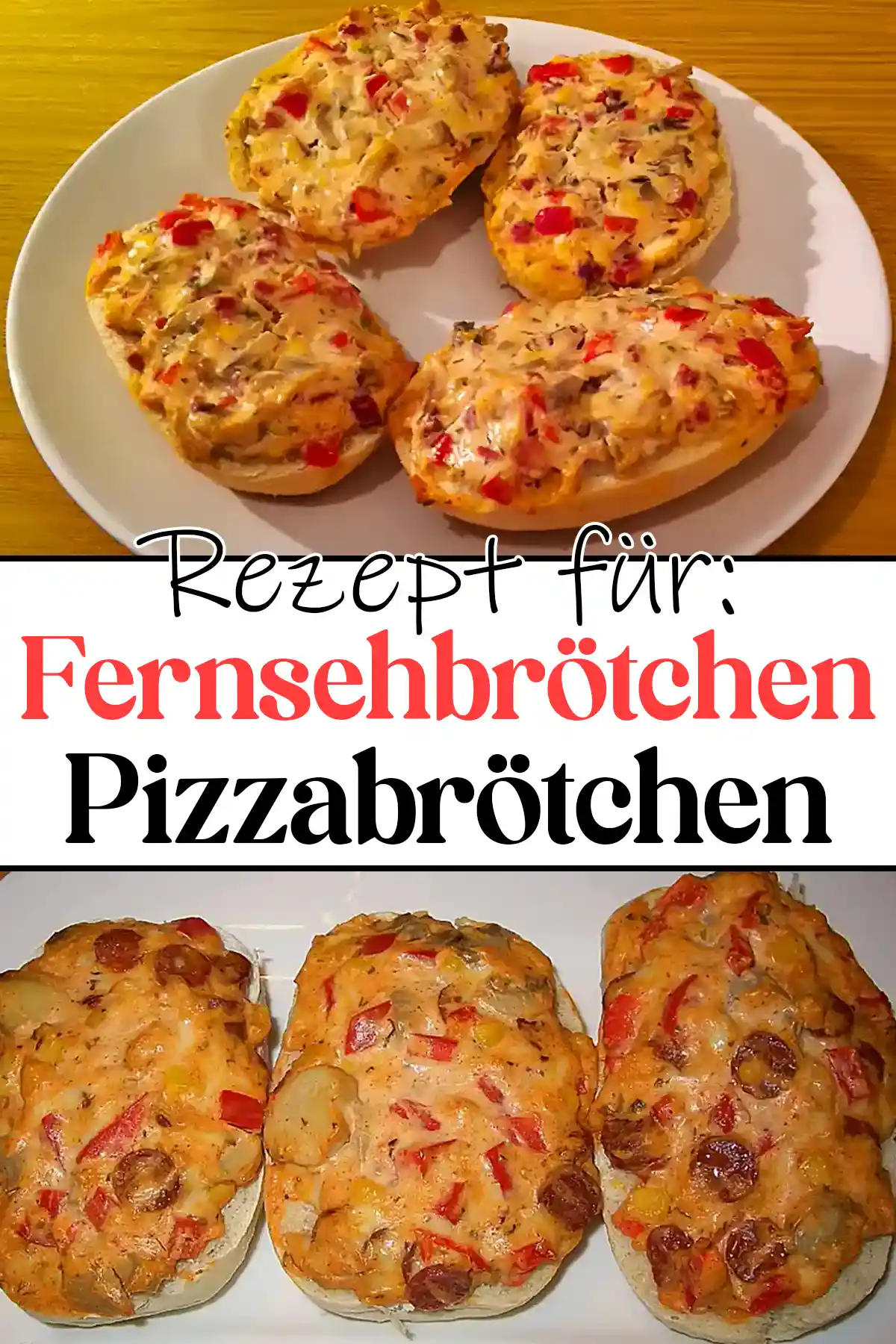 Fernseh-Brötchen: Pizzabrötchen Rezept