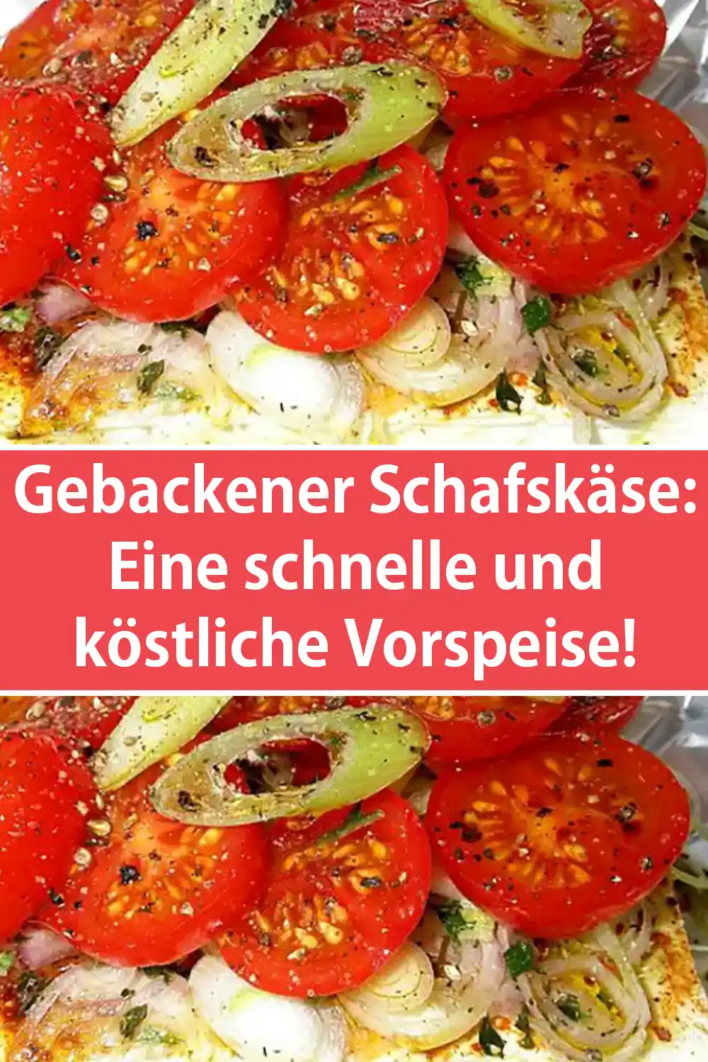 Gebackener Schafskäse - Eine schnelle und köstliche Vorspeise!