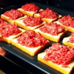 Herzhafte Hackfleisch-Toasts zum Genießen