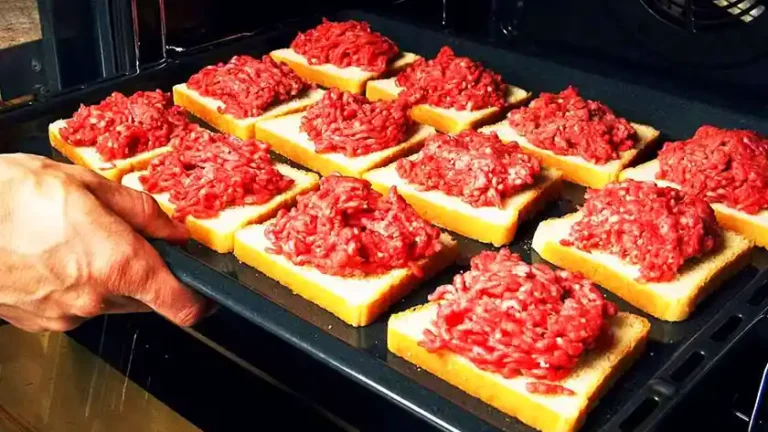 Herzhafte Hackfleisch-Toasts zum Genießen