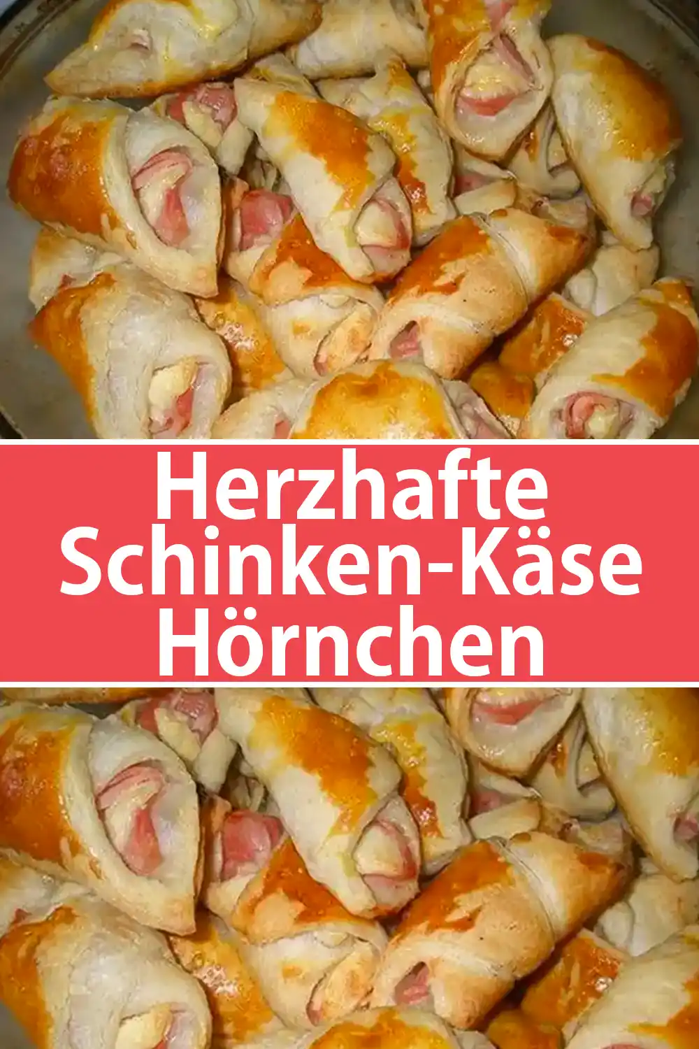 Herzhafte Schinken-Käse-Hörnchen - Ein perfekter Snack!