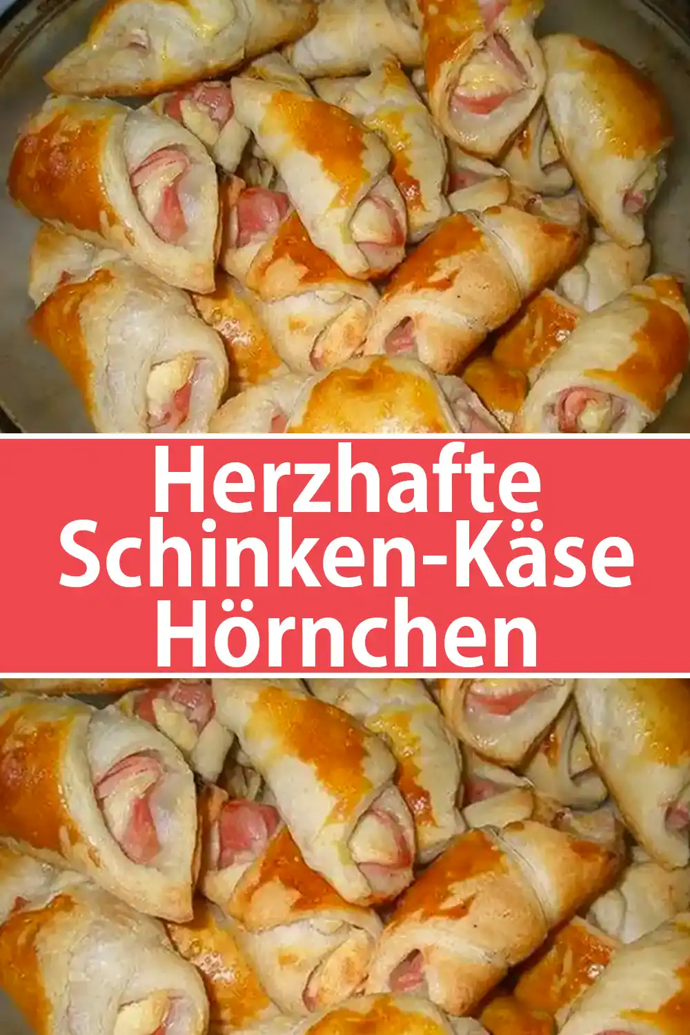 Herzhafte Schinken-Käse-Hörnchen - Ein perfekter Snack! - Schnelle und ...