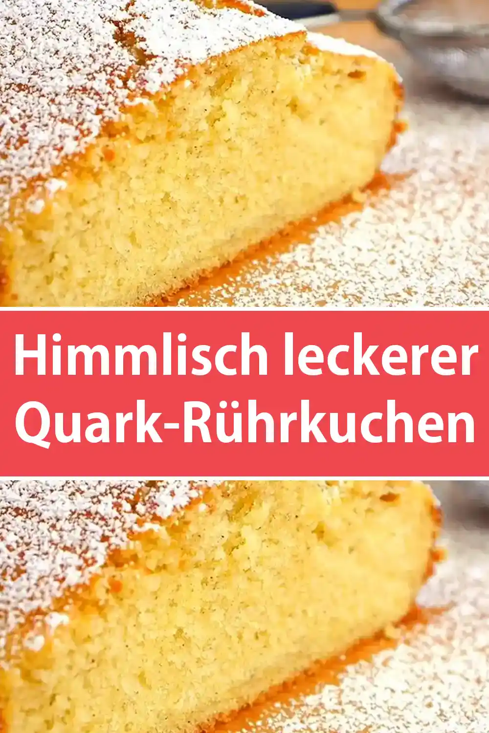 Himmlisch leckerer Quark-Rührkuchen Rezept!