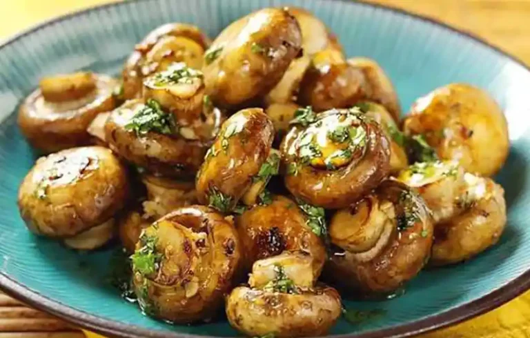Köstliche Knoblauch-Champignons Rezept
