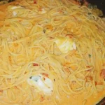 Mozzarella-Spaghetti - Ein einfaches und leckeres Gericht!
